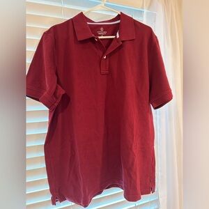 Land’s End size L men’s maroon polo